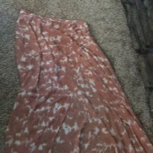 Boho fitted/flowy skirt